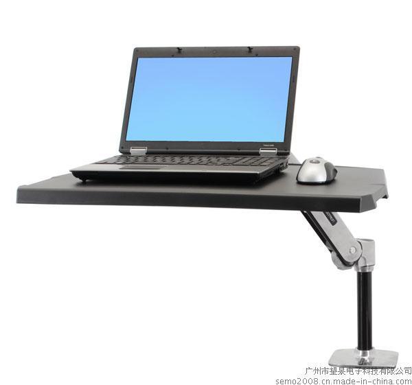 爱格升WorkFit-P 坐站两用工作站笔记本电脑支架24-383-026
